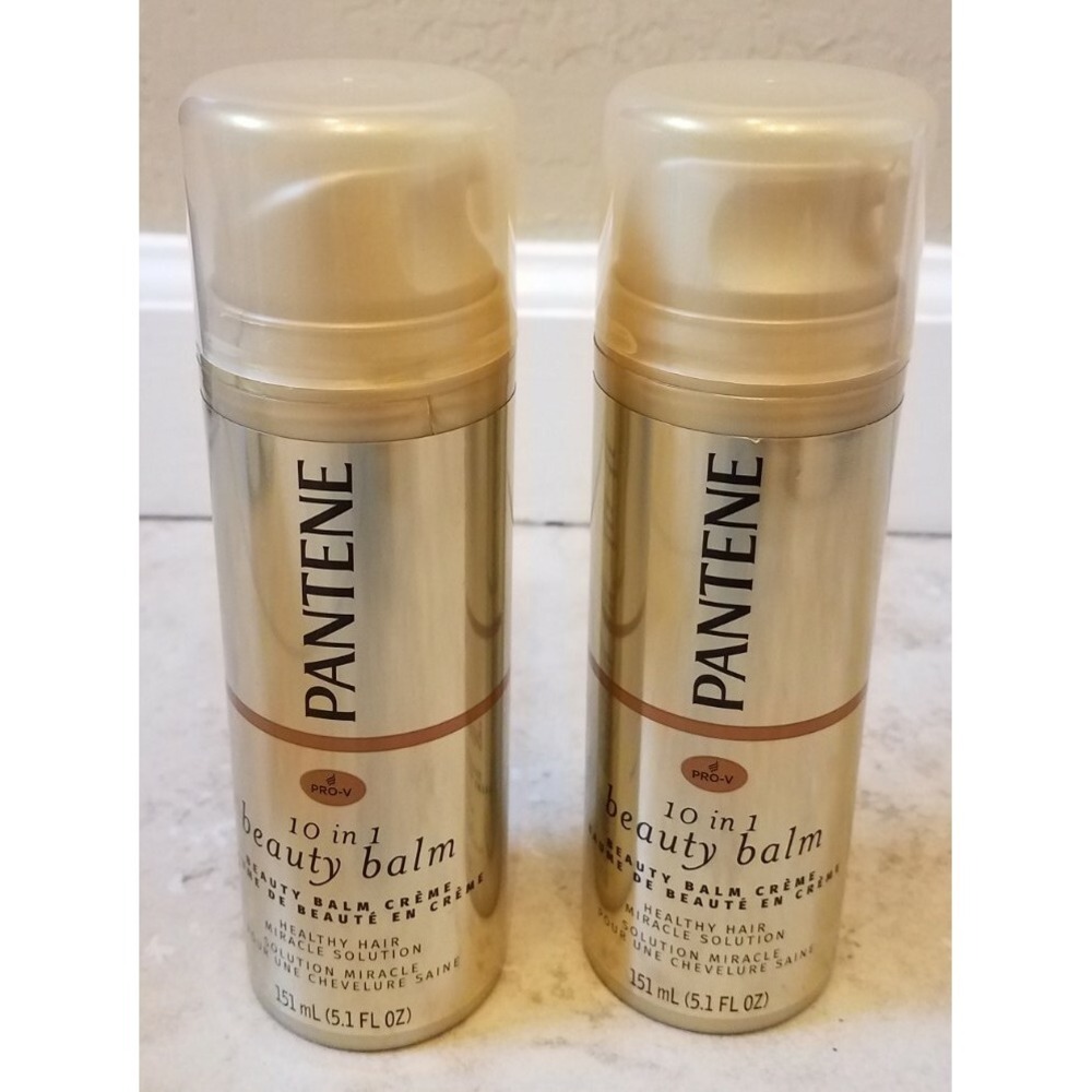 (2)Pantene‎ Pro-V BB Creme Ultimate 10 in 1 Beauty Balm Creme 5.1oz ea NEW